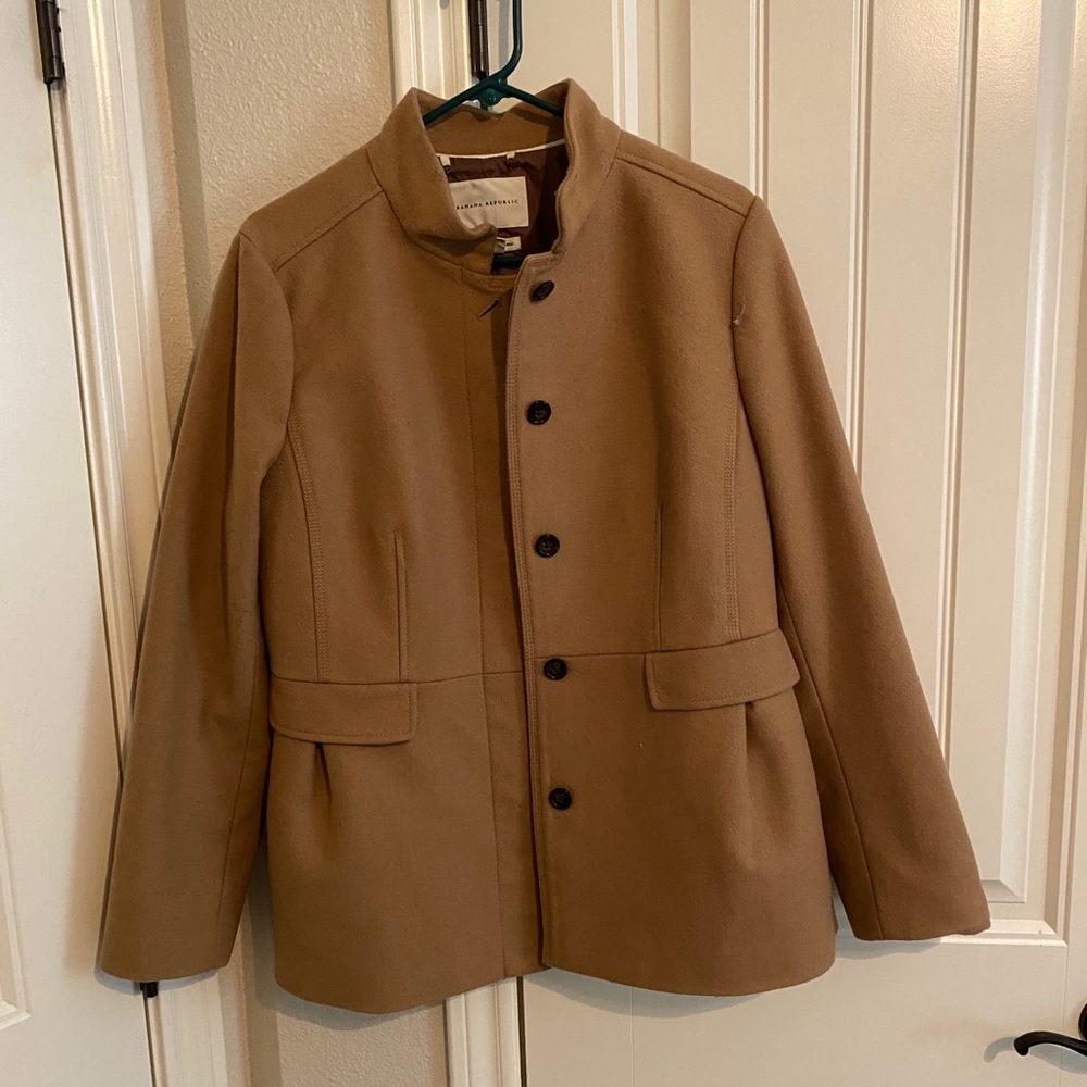 Banana Republic Peacoat Tan